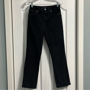 DENIM FORUM aritzia the Bailey High Rise Boot cut Jeans women’s size 27 black